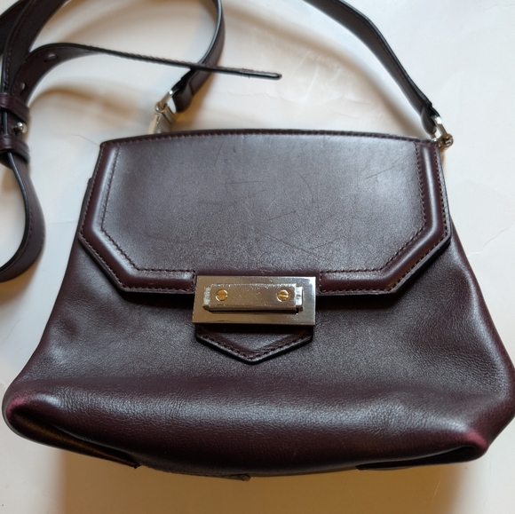 Alexander Wang Marion Flat Bottom Bag in Oxblood in GUC - Picture 2 of 14
